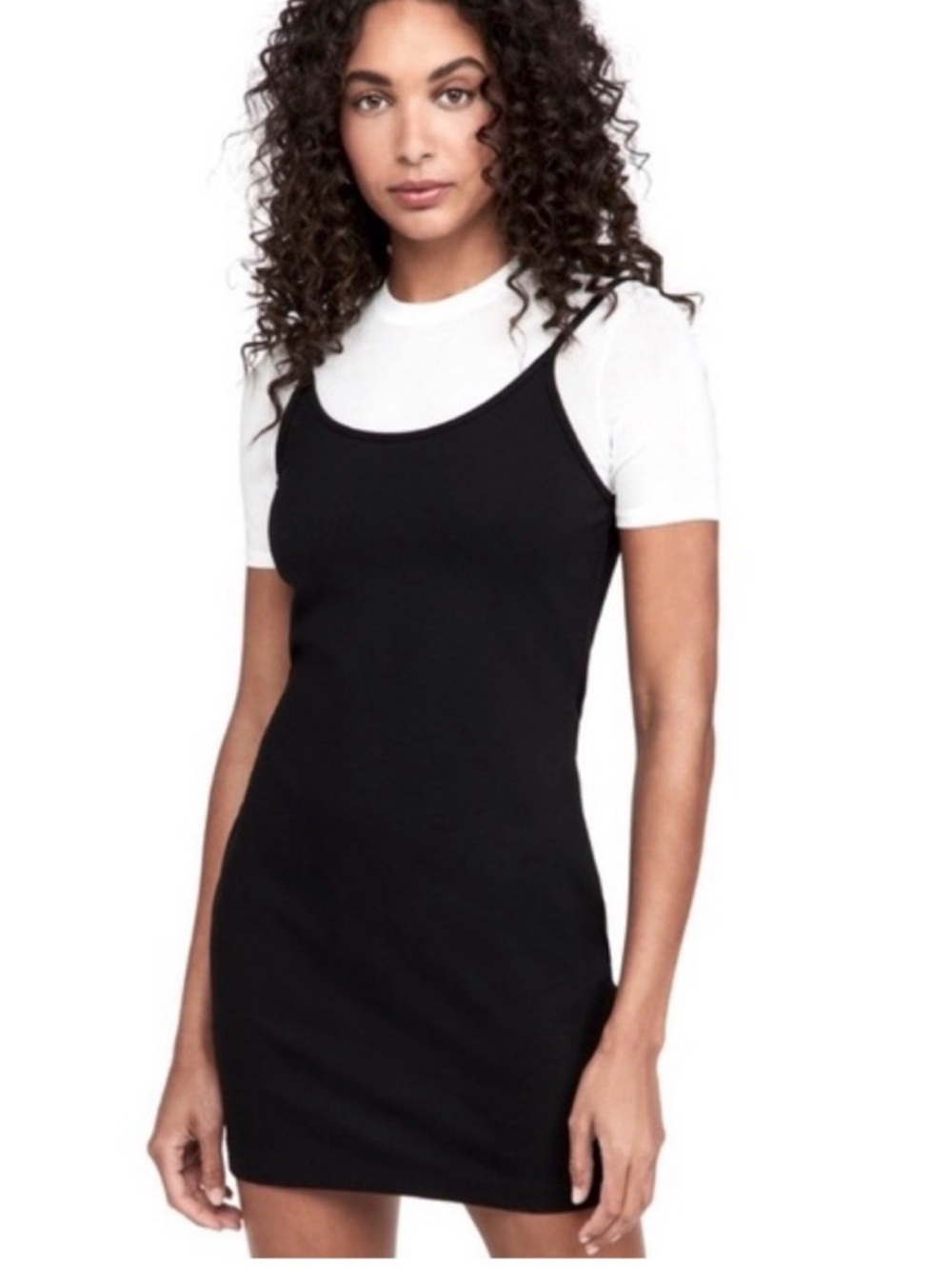 STAUD Black & White Dress - Size XS